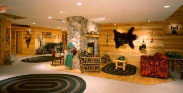 The Lodge At Crooked Lake Siren Interior foto